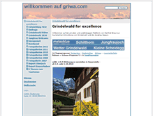 Tablet Screenshot of griwa.com